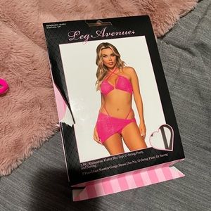 Leg Avenue South Beach Sarong & Bikini Set